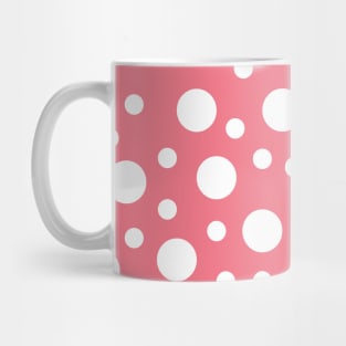 Pink Dots and Circles Seamless Pattern 012#002 Mug